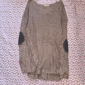Harper Tan Knit Sweater